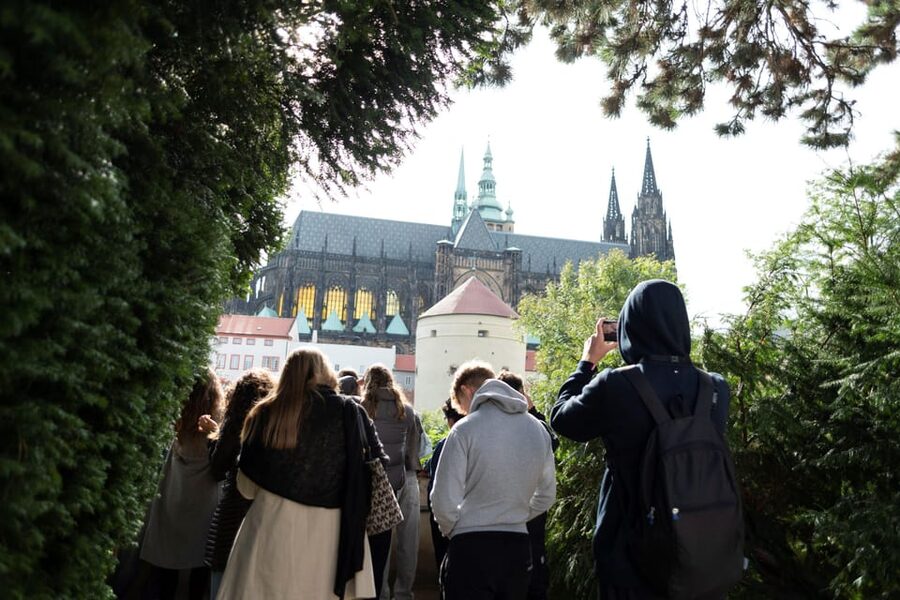 Prague Castle Interiors, Bus Tour and Vltava River Cruise - Golden Lane and Daliborka Tower
