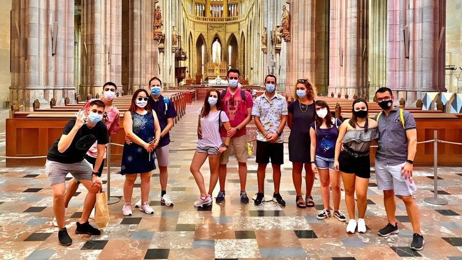 Prague Castle: Royal Palace, Cathedral, and Golden Lane Tour - St. George’s Basilica and medieval Prague