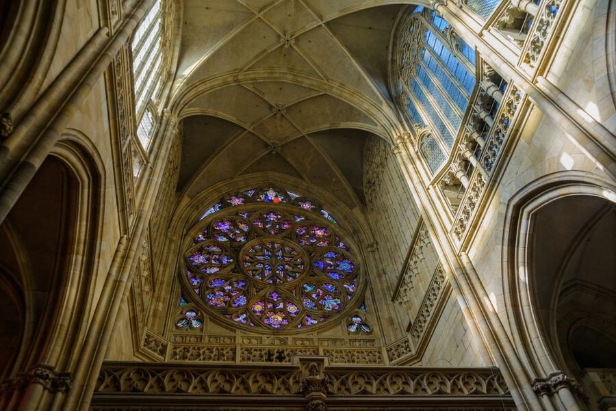 Prague Castle Tour With Tickets - St. Vitus Cathedral and the symbols of the Czech Crown