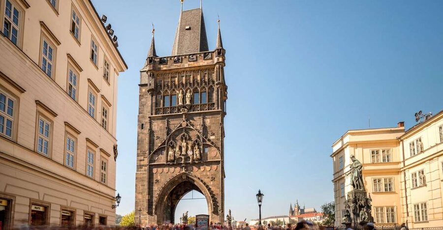 Prague: Charles Bridge Towers Combined Entry Ticket - The Lesser Town towers and their contrasting styles