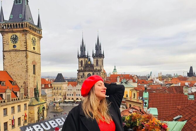 Prague Christmas Markets and Holiday Magic Walking Tour - Old Town Square market and Czech holiday food