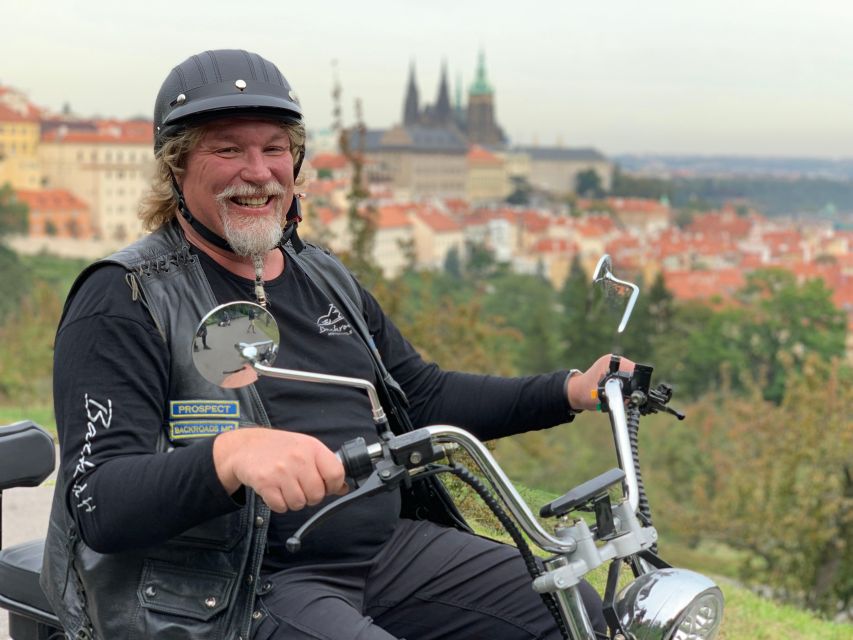 Prague: City Highlights Guided Electric Trike Tour - Letná Park and the five-bridge view