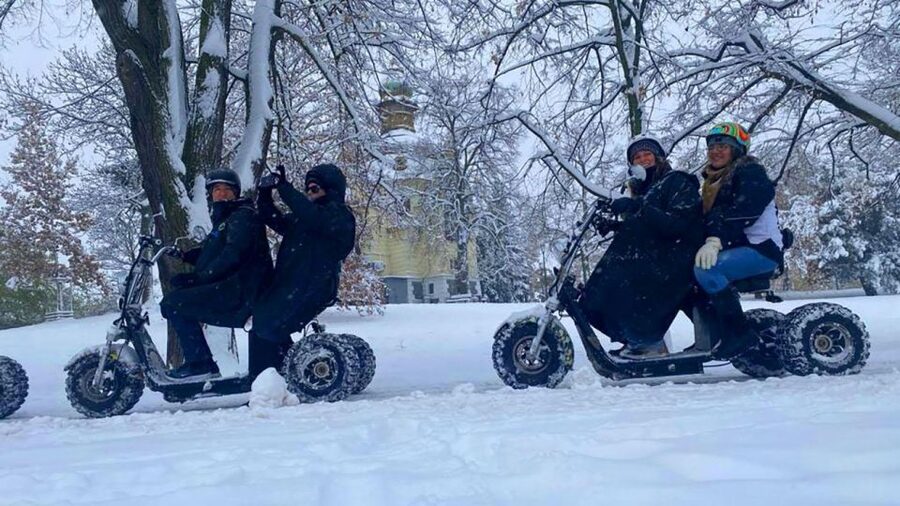 Prague: City Highlights Guided Electric Trike Tour - Queen Anne’s Summer Palace and the castle approach