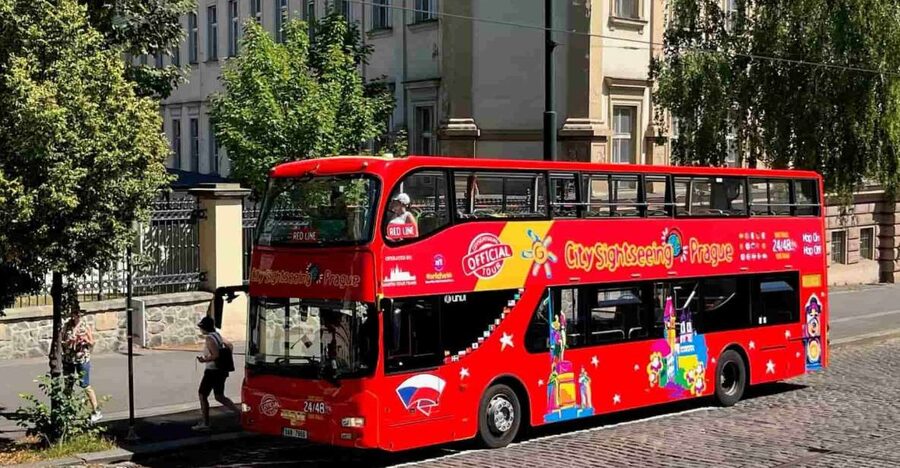 Prague: City Sightseeing HOHO Bus Tour & Optional Boat Tour - Prague Castle, two stops and a lot to see