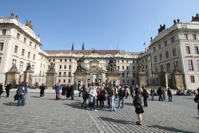 Prague City Sightseeing Tour - Charles Bridge and Mala Strana from the road