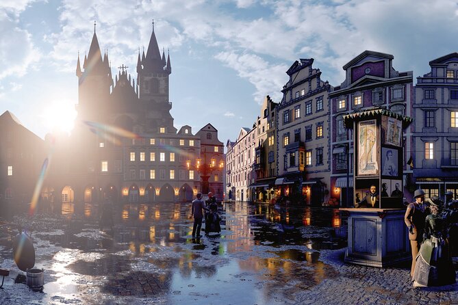 Prague City Tour with Virtual Reality - The main square and the Prague Spring