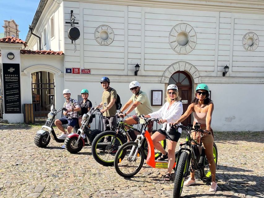 Prague: City Viewpoints Tour by Electric Fat Bike - Letna Park and the 6-bridges viewpoint