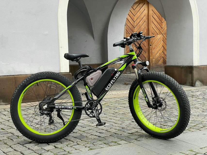 Prague: City Viewpoints Tour by Electric Fat Bike - Starting beside the Embassy of Japan