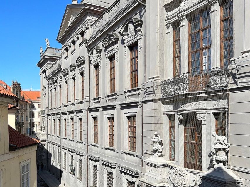 Prague: Clam-Gallas Palace Entry Ticket with Audio Guide - The Golden, Turquoise, and Marble Halls