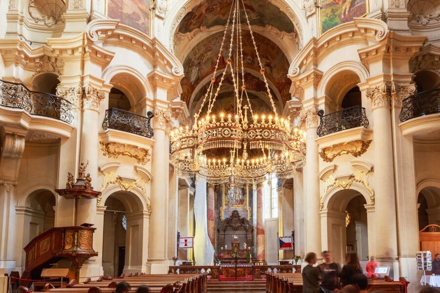 Prague: Classical Concert in St. Nicholas Church - What the seats and temperature are really like