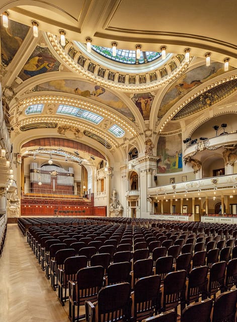 Prague: Classical Concerts at Smetana Hall, Municipal House - Arrival, seating, and practical details