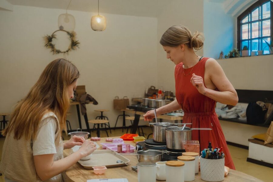 Prague: Coconut Candle Workshop - The value of a $46 handmade souvenir