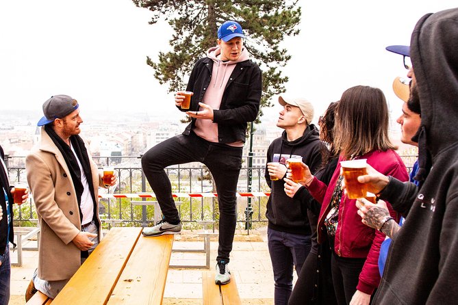 Prague Craft Beer Tour: 8 Czech Beers, Taproom & Best Beer Garden - Three handpicked pours at Sibeeria Tap Room