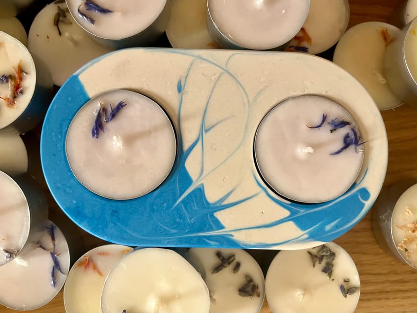Prague: Craft your unique tea-candle holder set - Working Through the Casting Process