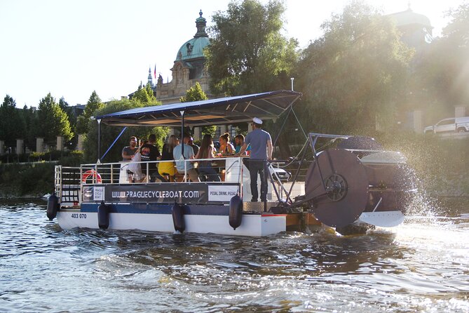 Prague Cycle Boat - The Swimming Beer Bike - Why the private format matters