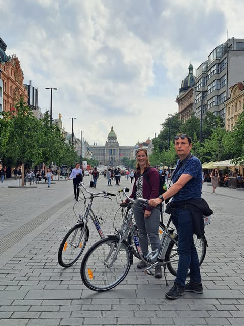 Prague E-Bike City Ride tour : 2hrs - Starting at Kralodvorska 5 near the Old Town