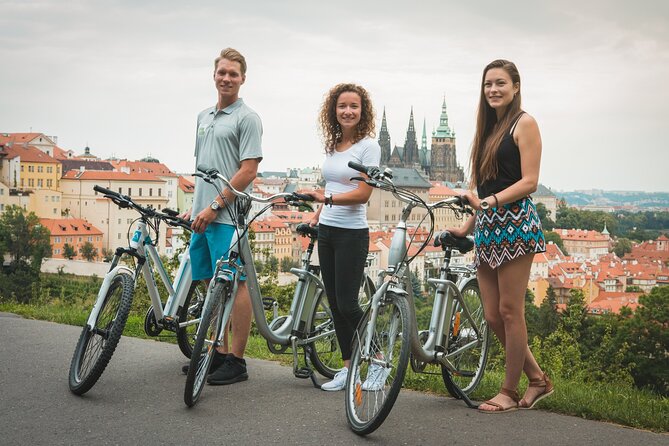 Prague E-Bike City Sightseeing Tour - Letná Park and the Prague Metronome