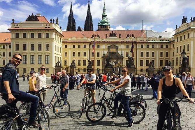 Prague E-Bike Tour - Stunning Viewpoints (small group) - Cernin Palace and the Strahov viewpoint