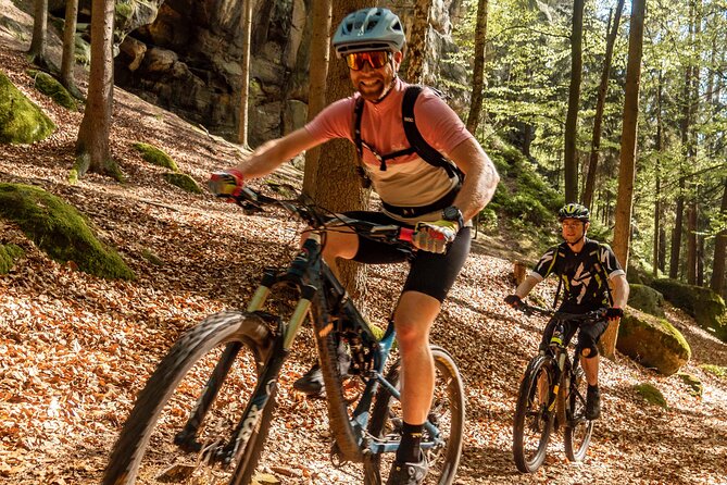 Prague E-Mountain Biking Adventure In The Bohemian Paradise - Trosky Castle, the dramatic finish
