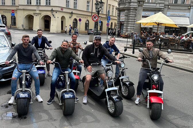 Prague E-Scooter Adventure: Fun & Easy Sightseeing 3Hours Tour - Starting in Old Town with a 15-minute practice
