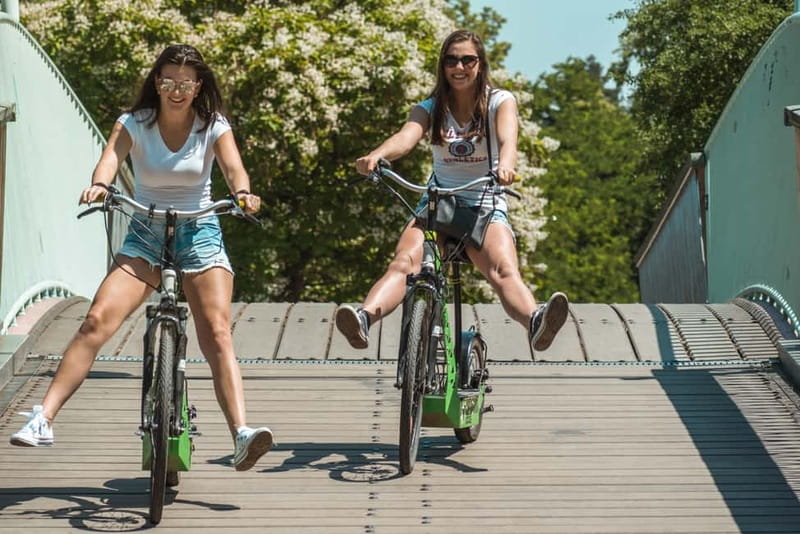Prague E-Scooter City Tour: Regular or Fat Tire - Why a scooter works well in Prague