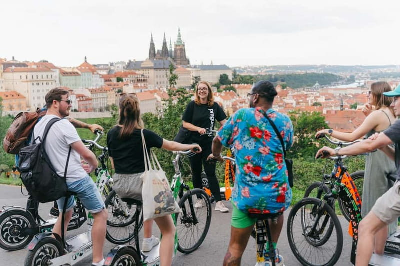 Prague: E-Scooter Grand City & Panoramas Small-Group Tour - Key points at a glance