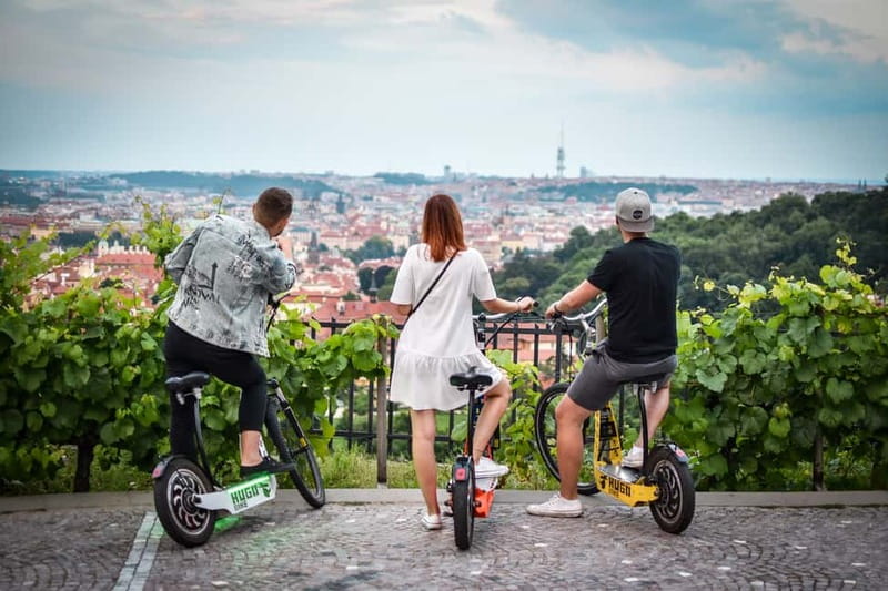 Prague: E-Scooter Grand City & Panoramas Small-Group Tour - What the $59 price really buys