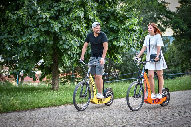 Prague E-Scooter Grand City Tour PRIVATE with PragueWay - Charles Bridge and Kampa: a smart start in Mala Strana