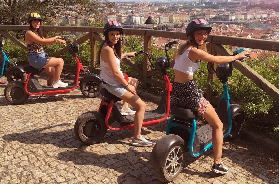 Prague Electric Scooter and eBike Grand Tour - Booking Flexibility and Weather Rules