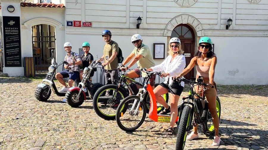Prague: Electric Scooter & Cruiser Fat eBike Rental - A Quick Way to Cover Prague’s Hills