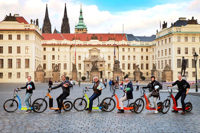 Prague: electric scooter & E-bike guided tour - Starting at Malá Strana
