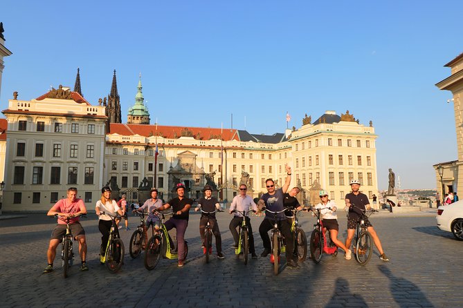 Prague: electric scooter & E-bike guided tour - Live guiding or GPS guidance