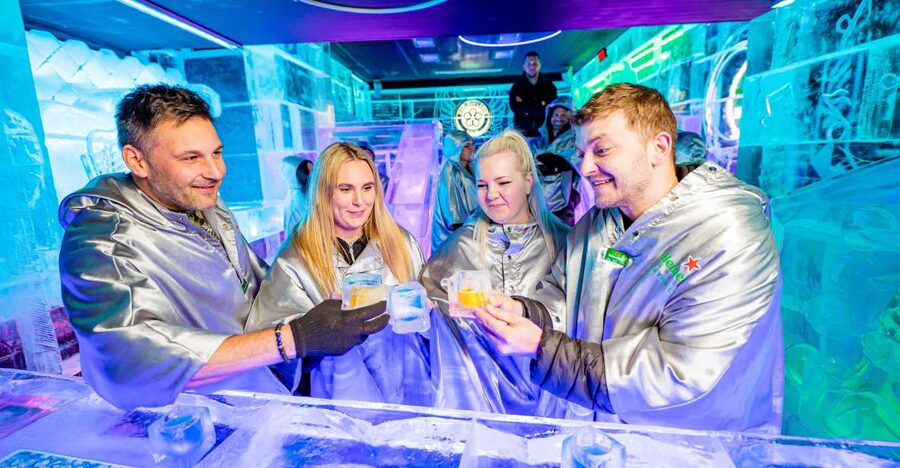 Prague: Entry ticket to Ice Pub Prague with Nightclub Option - The included drink and what you can actually order