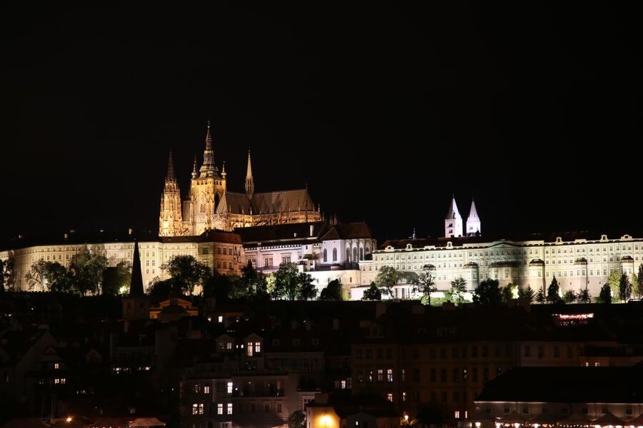 Prague: Evening Photography Tour by Car - Strahov Monastery adds a higher city view