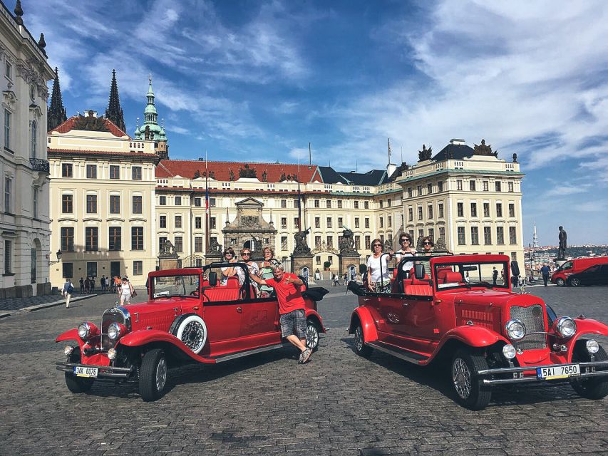 Prague: Fairytale Karlstejn Castle in Retro-Style Car - Is the $665 group price good value?