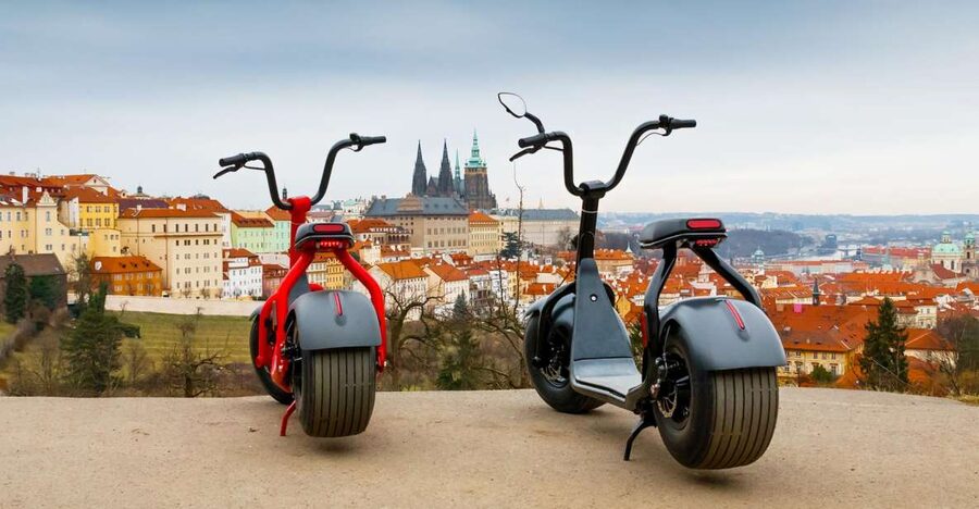 Prague: Fat Tire E-Scooter Guided Tour - Why a Scrooser works well in Prague