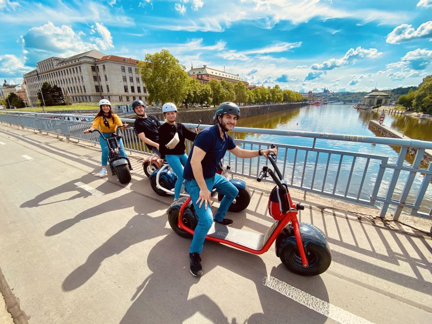 Prague: Fat Tire E-Scooter Guided Tour - Starting beside Charles Bridge in Lesser Town