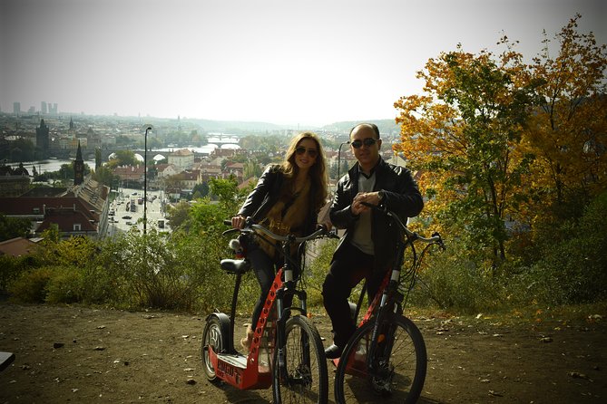 Prague Fat Tire or Regular Scooter City Tour - Charles Bridge and the Vltava riverfront