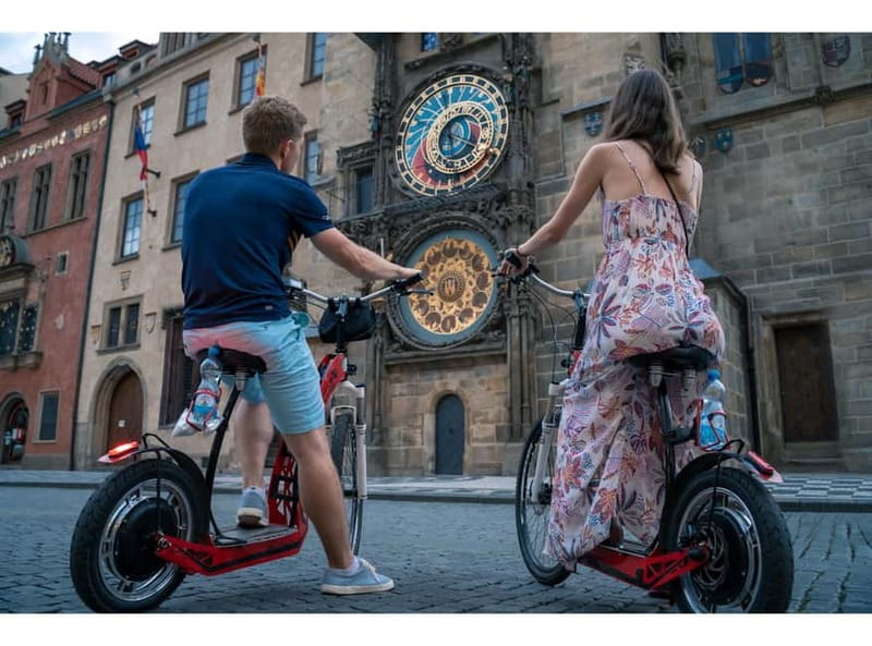 Prague: Fat Tire or Regular Scooter Tour with A Local Guide - Lesser Town, Charles Bridge, and the river
