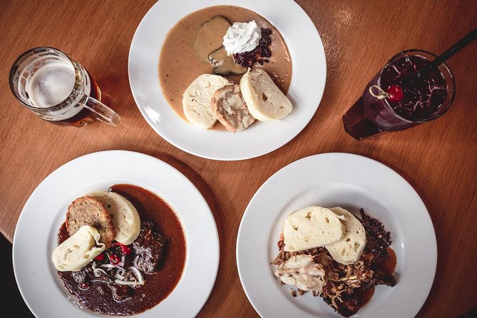 Prague Food Tour with 10 Tastings of Authentic Czech Classics - Starting at the Holy Trinity Column