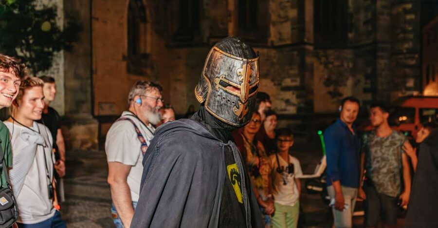 Prague: Ghost Walking Tour Where Legends Come To Life - The Astronomical Clock’s skeleton