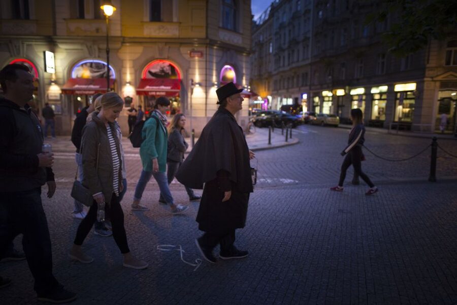 Prague: Ghosts and Legends of the Old Town Evening Tour - Na Františku Hospital and stories of plague