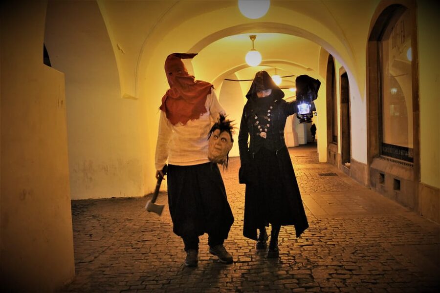 Prague: Ghosts, Legends, Medieval Underground & Dungeon Tour - Starting near Old Town Square