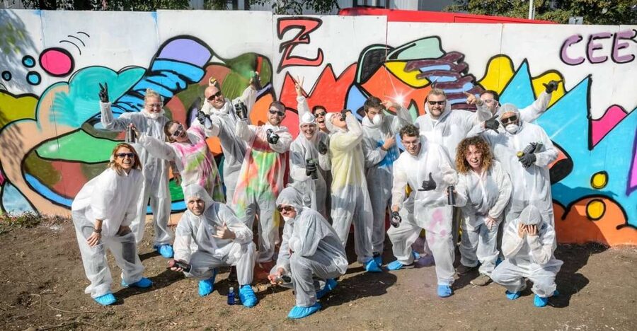 Prague Graffiti Workshop For Groups & Team-Building Groups - From Prague street-art culture to your first sketch