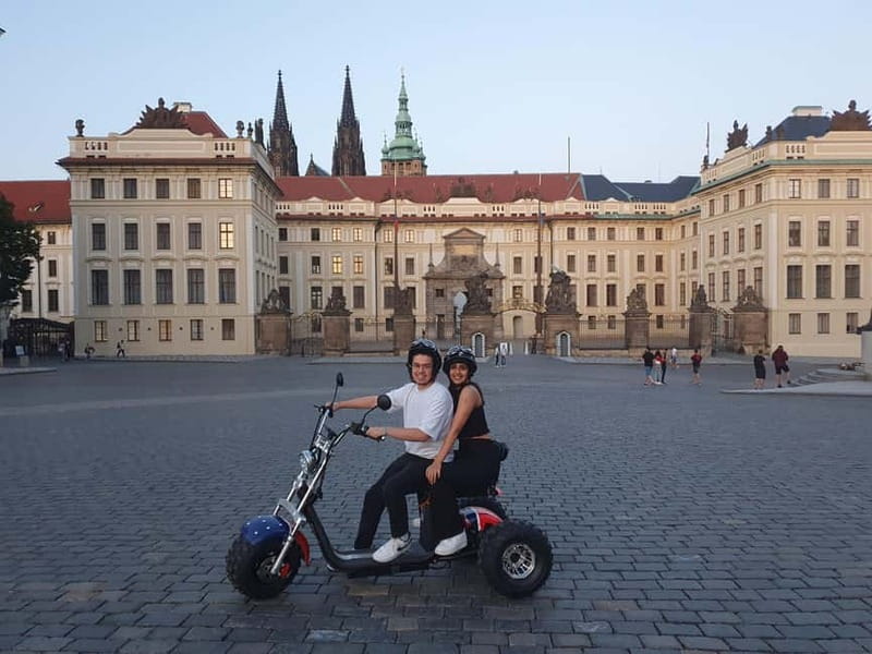 Prague: Guided Sightseeing Tour by Electric Trike - Wenceslas Square and the Powder Tower