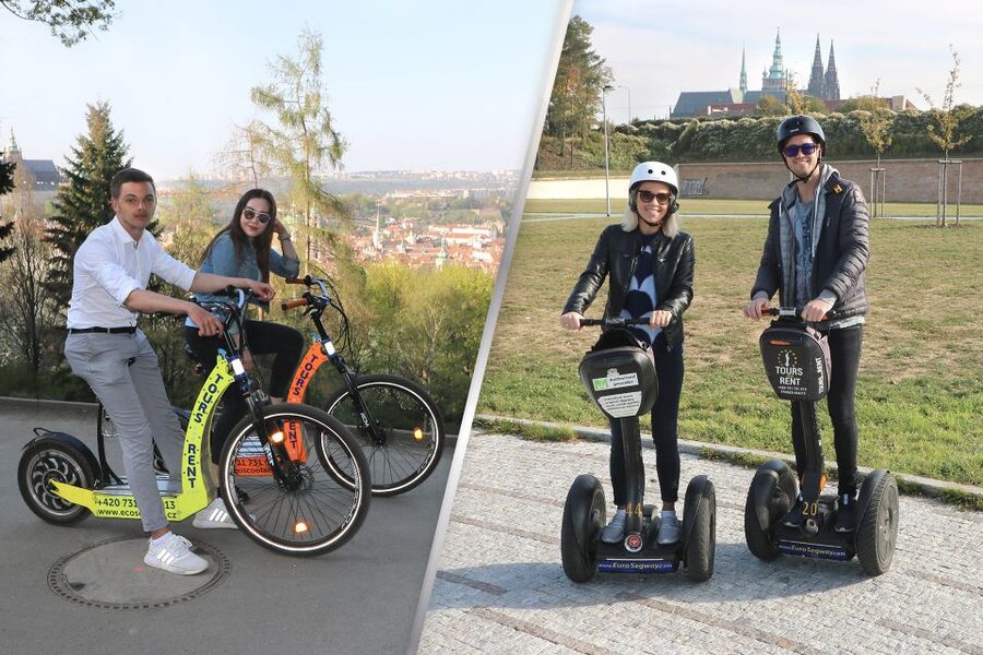 Prague: Half-Day Guided Tour by Segway and E-Scooter - Kafka, the narrow alley, and the riverfront