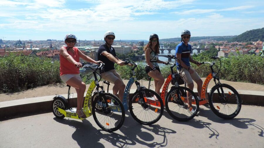 Prague: Half-Day Guided Tour by Segway and E-Scooter - Strahov Monastery and its old brewery