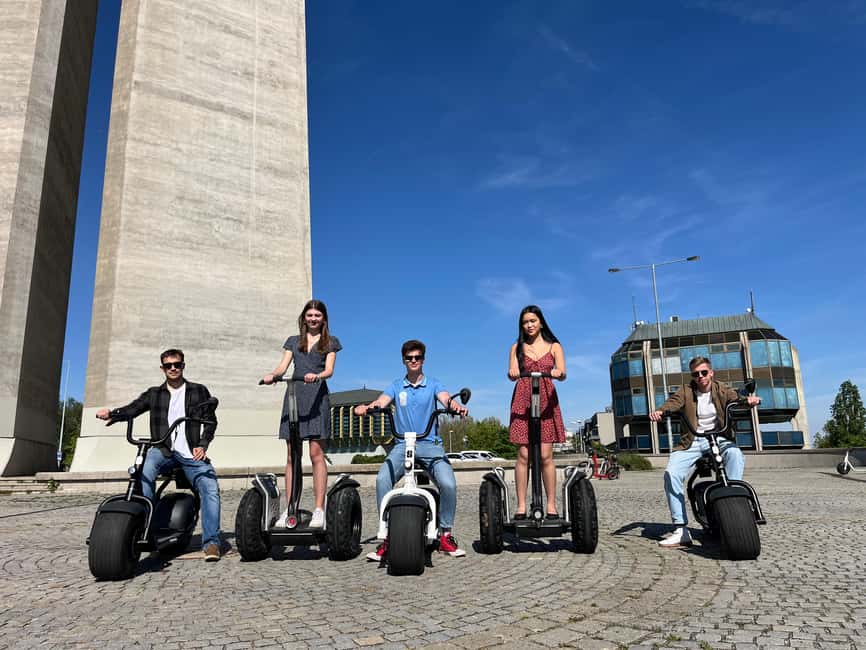 Prague Highlights: Segway & E-Scooter Tour with Taxi Pick-Up - Key points at a glance
