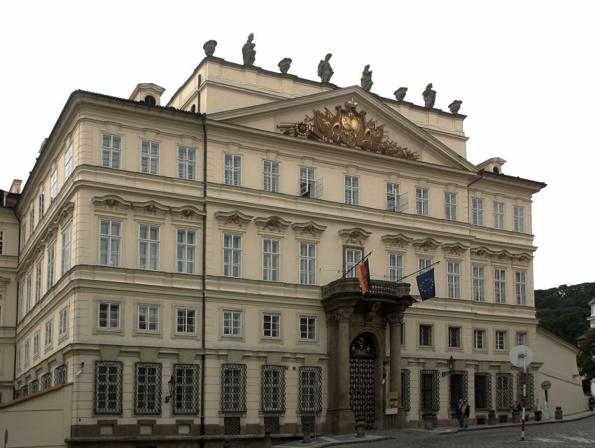 Prague: Highlights Walking Tour to the German embassy 1989 - Jan Palach Square and the Meaning of 1968