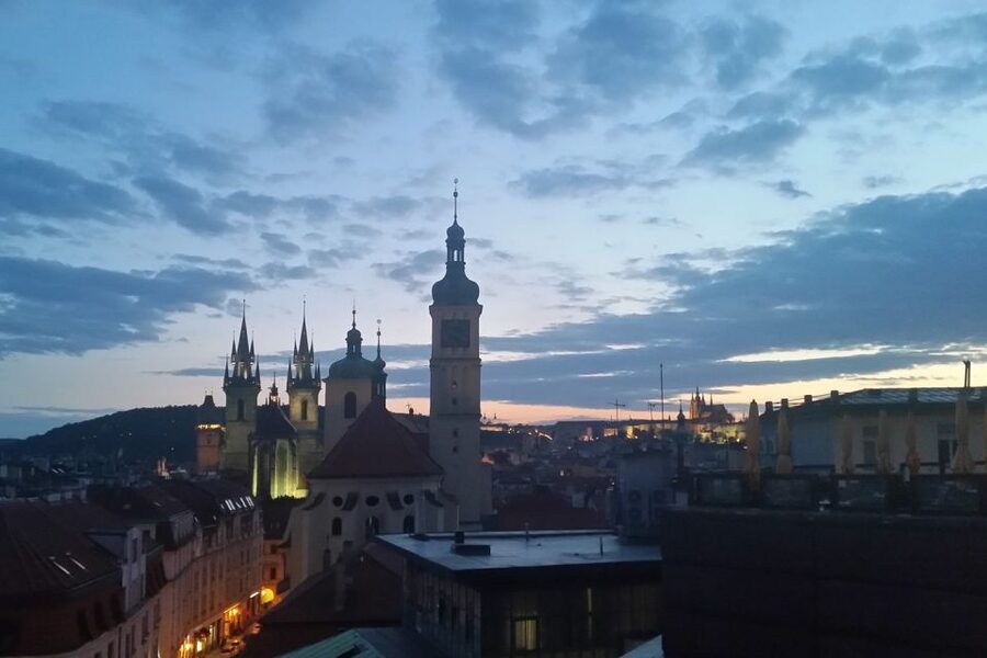 Prague: Historic City Center Bus Tour with Top Sights - Open-top views, weather, and comfort